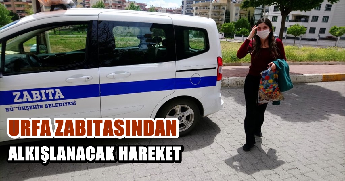 Urfa Zabıtası Sağlık Çalışanlarını Evlerine Bıraktı 1 HG