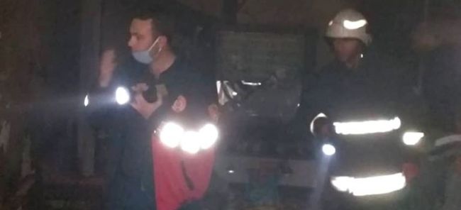 Haliliye’de Mesken Yangını