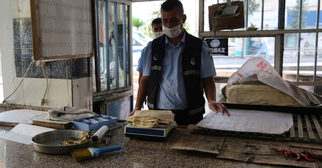 Urfa'da Zabıtalar Denetime Devam Etti 1 Haliliye belediyesi Zabıta