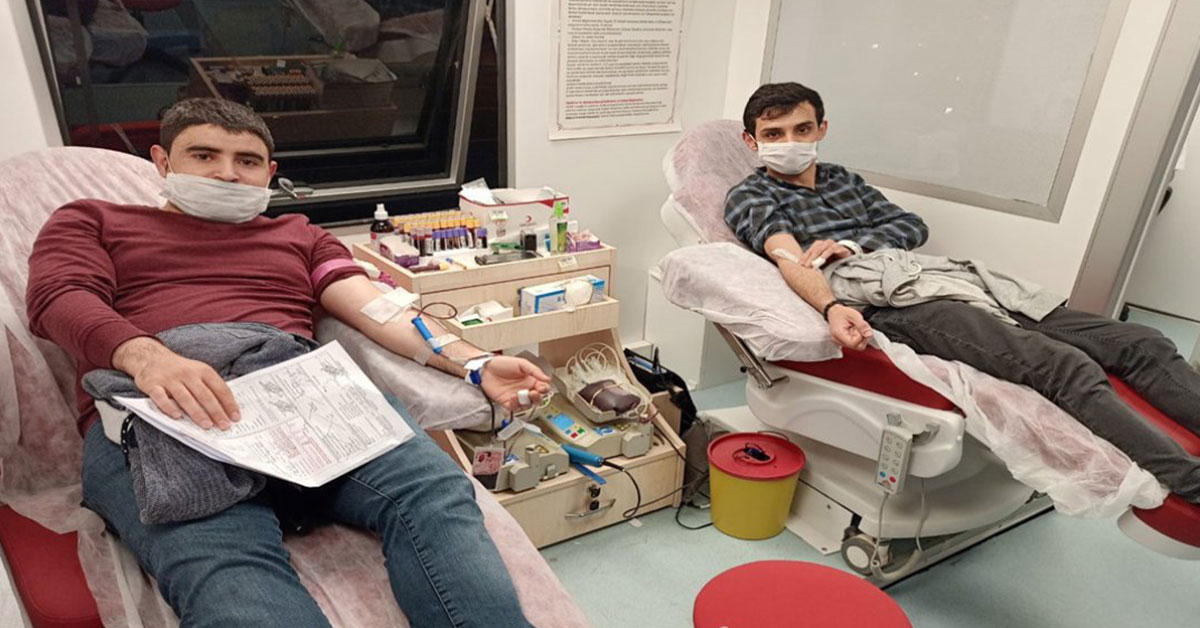 Şanlıurfa MEM Personelinden Kan Bağışına Destek 1 Kızılay Kan Bağışı