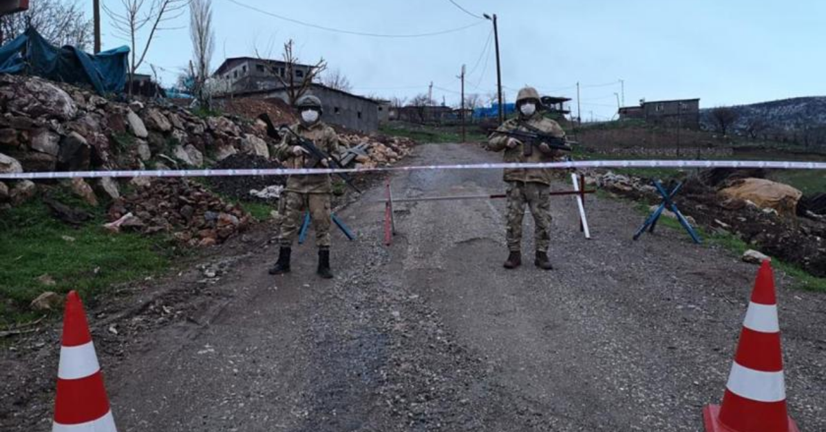 Şanlıurfa'da Onlarca Bina Karantinaya Alındı 1 Şanlıurfa Karantina