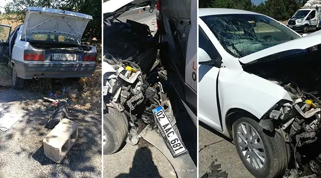 Bozova’da trafik kazası