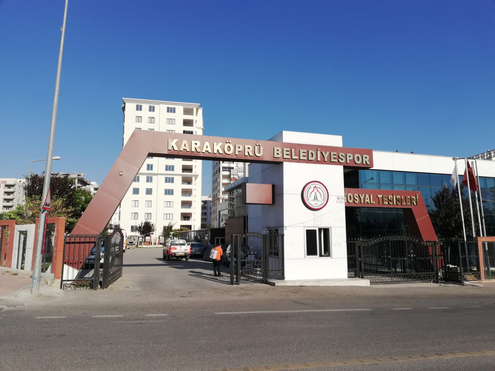 Karaköprü Belediyespor topbaşı yapıyor 1