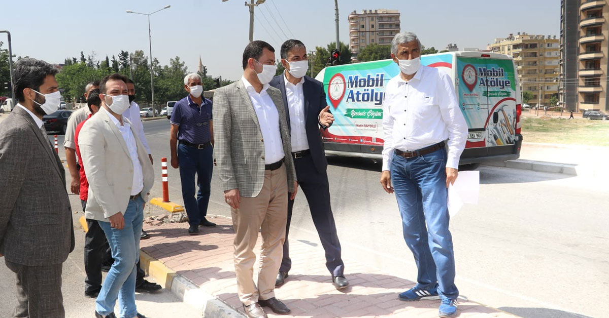 Karaköprü'deki O Bulvar Trafiğe Açılacak 1 Metin Baydilli