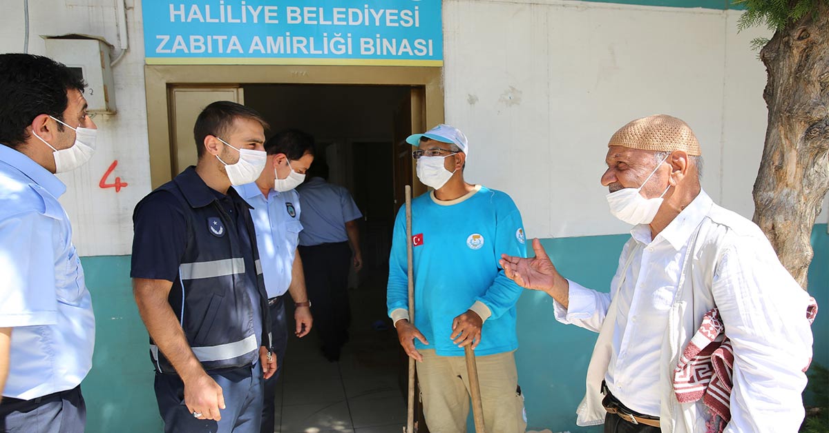 Şanlıurfa'da Temizlik Görevlisinden Örnek Davranış 1 cami zabita