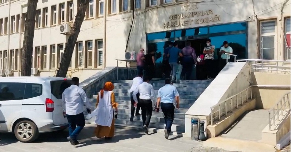 Urfa'da kavgaya karışan kişiler adliyeye sevk edildi 1 cp