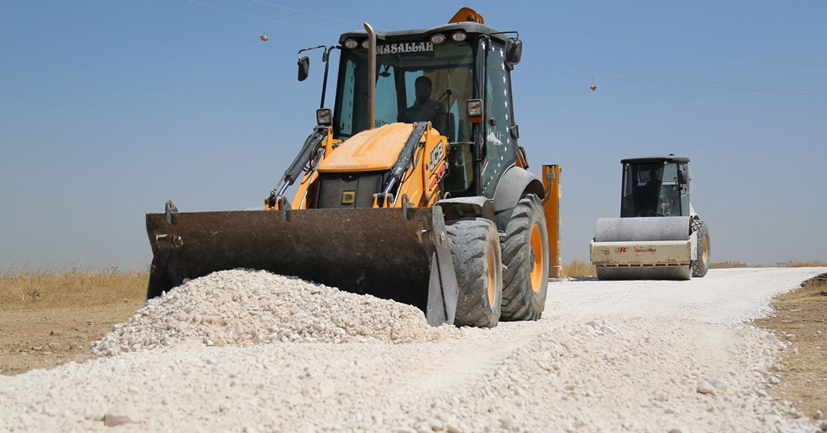 Haliliye'de yollar bir bir yapılıp hizmete sunuluyor 1 haliliye kirsal