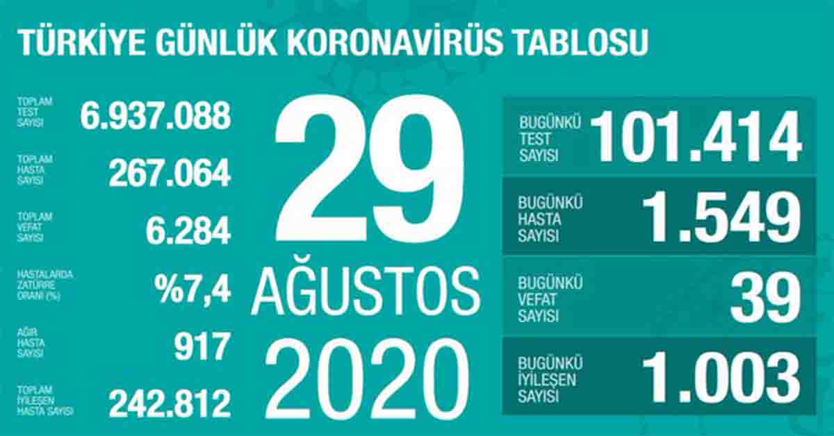 sağlık koronavirüs veri sayıları 17