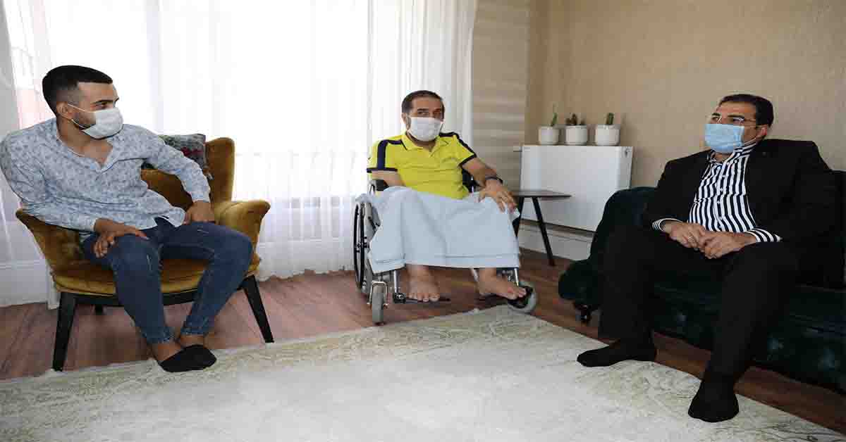 Başkan Çanpolat'tan vefa Örneği 1 BAŞKAN CANPOLAT ZİYARET FOTO 4