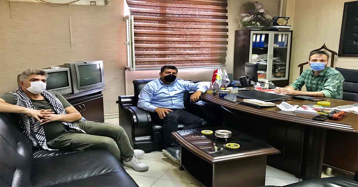 Başkan Çiftçi Kanal Urfa ya taziye ziyaretinde bulundu
