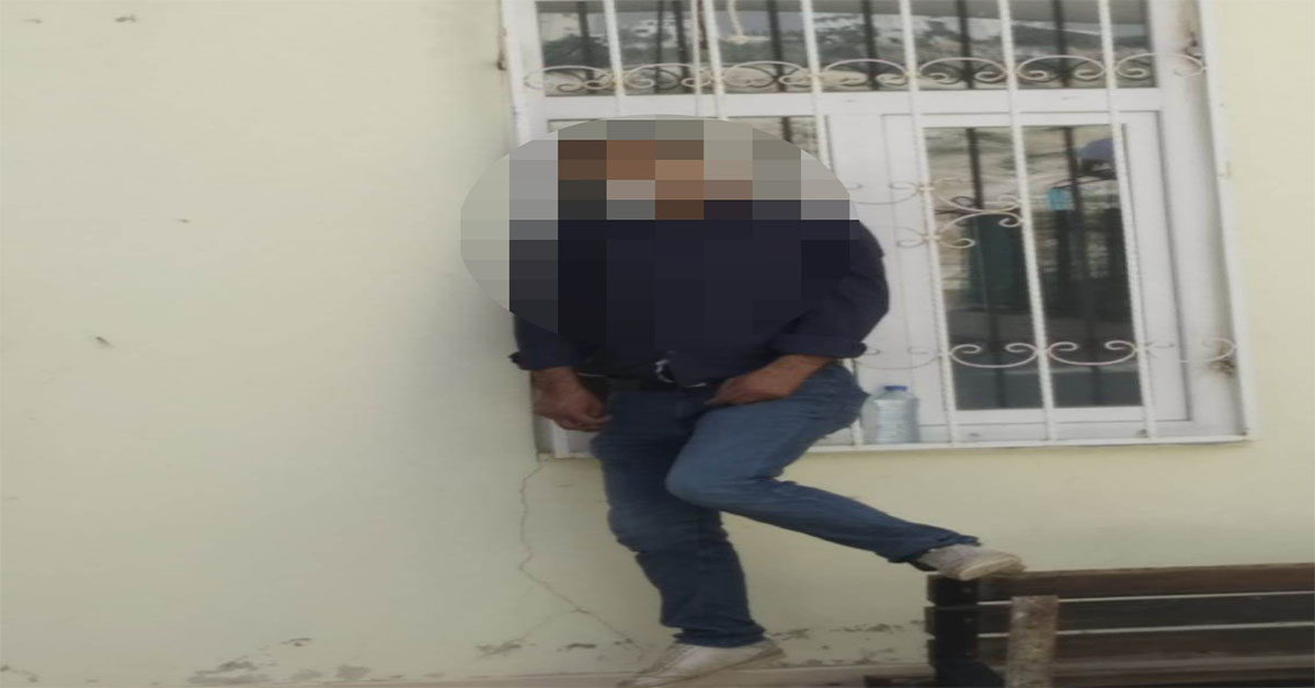 Urfa da Cami avlusunda erkek cesedi asılı halde bulundu 1
