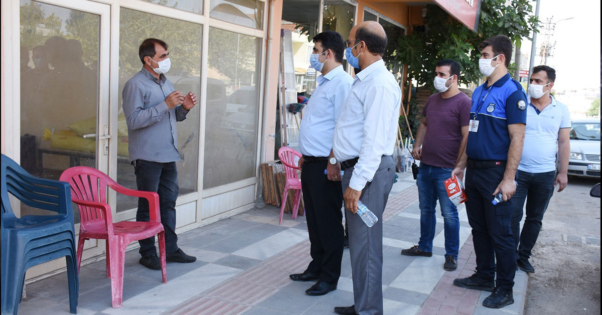 Şanlıurfa’da korona denetimine 2 bin 690 personel katıldı 1 denetim urfa