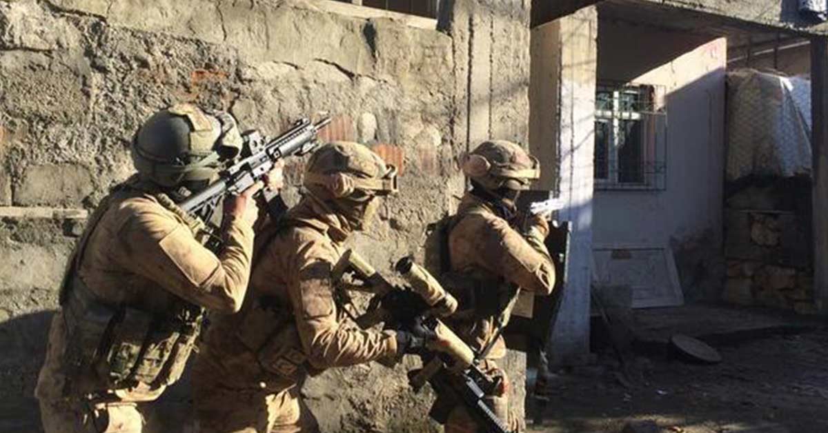 Viranşehir'de terör operasyonunda 3 tutuklama 1 terör urfa