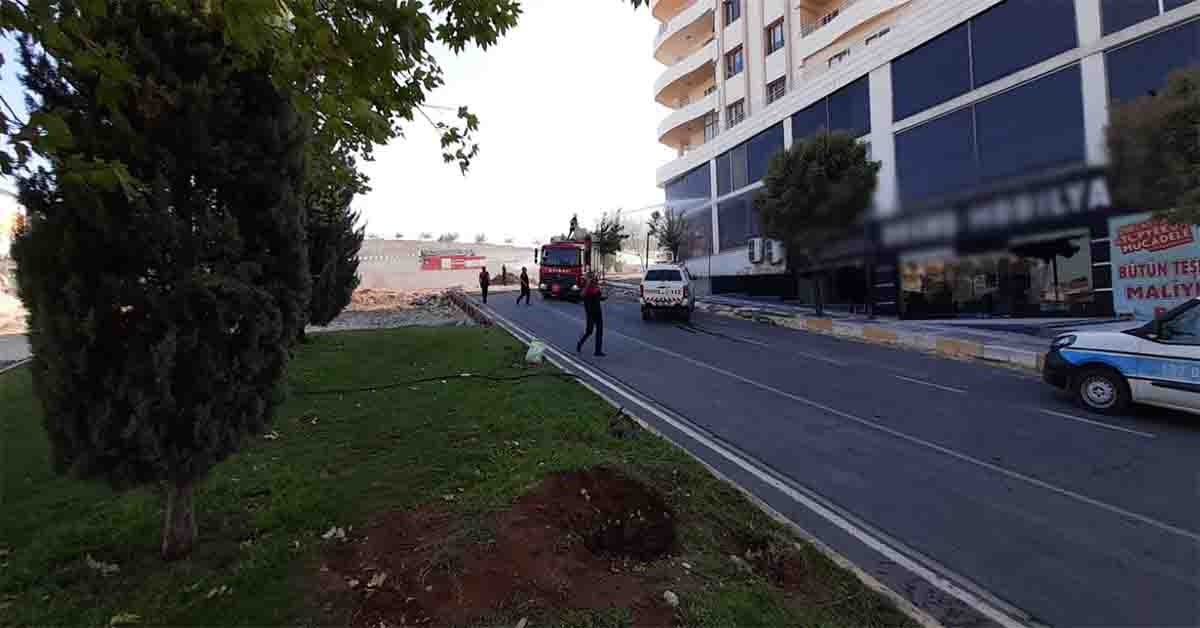 anlıurfa da faciadan dönüldü