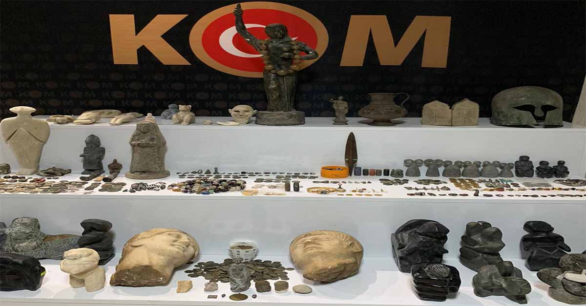 anlıurfa ve Hatay da bin 234 parça tarihi eser ele geçirildi