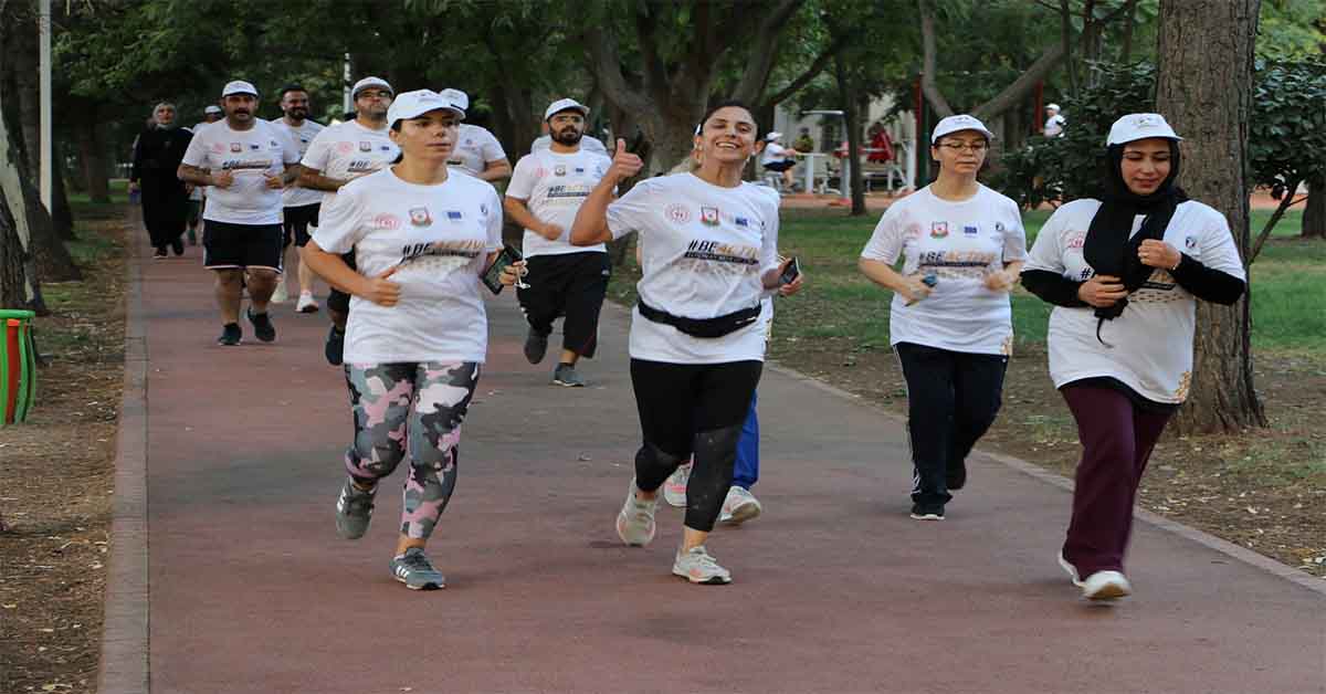 Şanlıurfalılar sabah sporunda buluştu 1 anlıurfalılar sabah sporunda buluştu