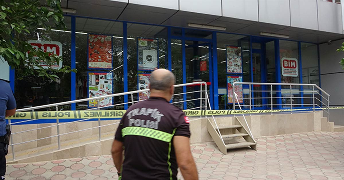 markettte kadin cinayeti