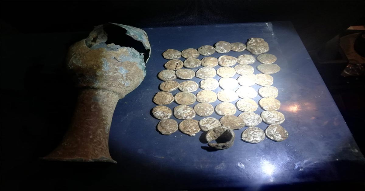 Urfa'da Su hattı kazısında bir küp sikke bulundu 2 tarihi kup sikke bulundu