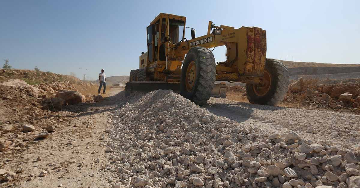 Haliliye kırsalında yol çalışmaları sürüyor 1 Haliliye Belediyesi
