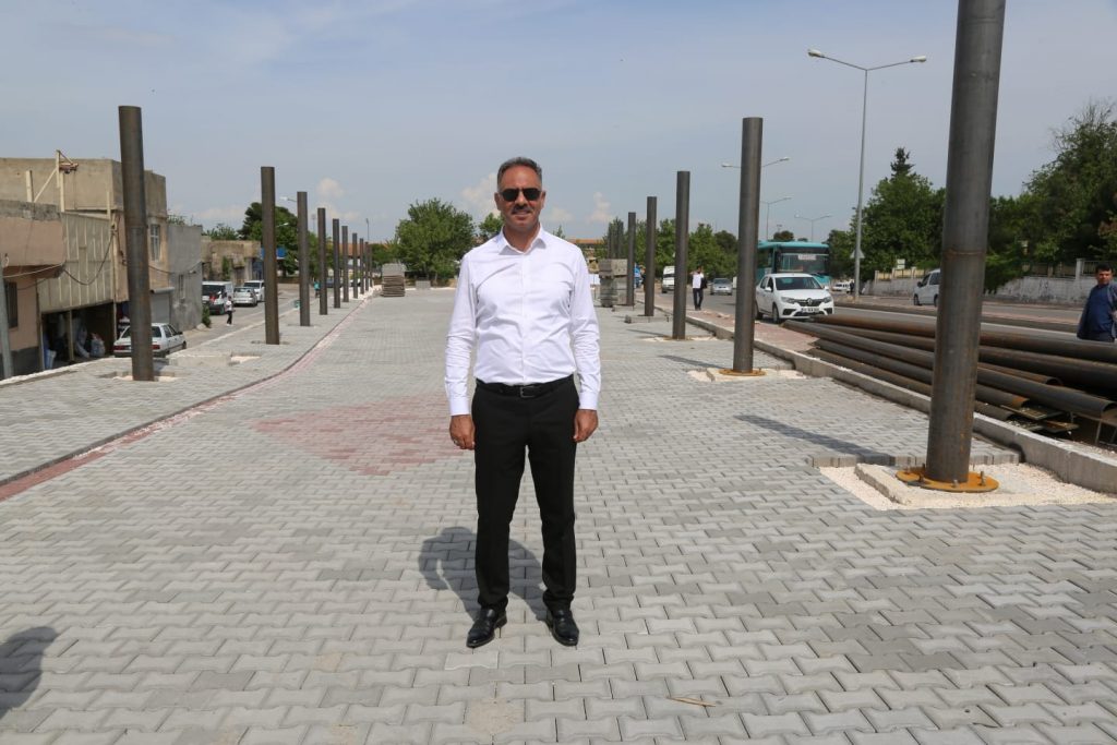 Çalışmalar kaldığı yerden devam ediyor 1 EYYÜBİYE BELEDİYESİ KAPALI SEMT PAZARI YAPIMINI SÜRDÜRÜYOR. 2
