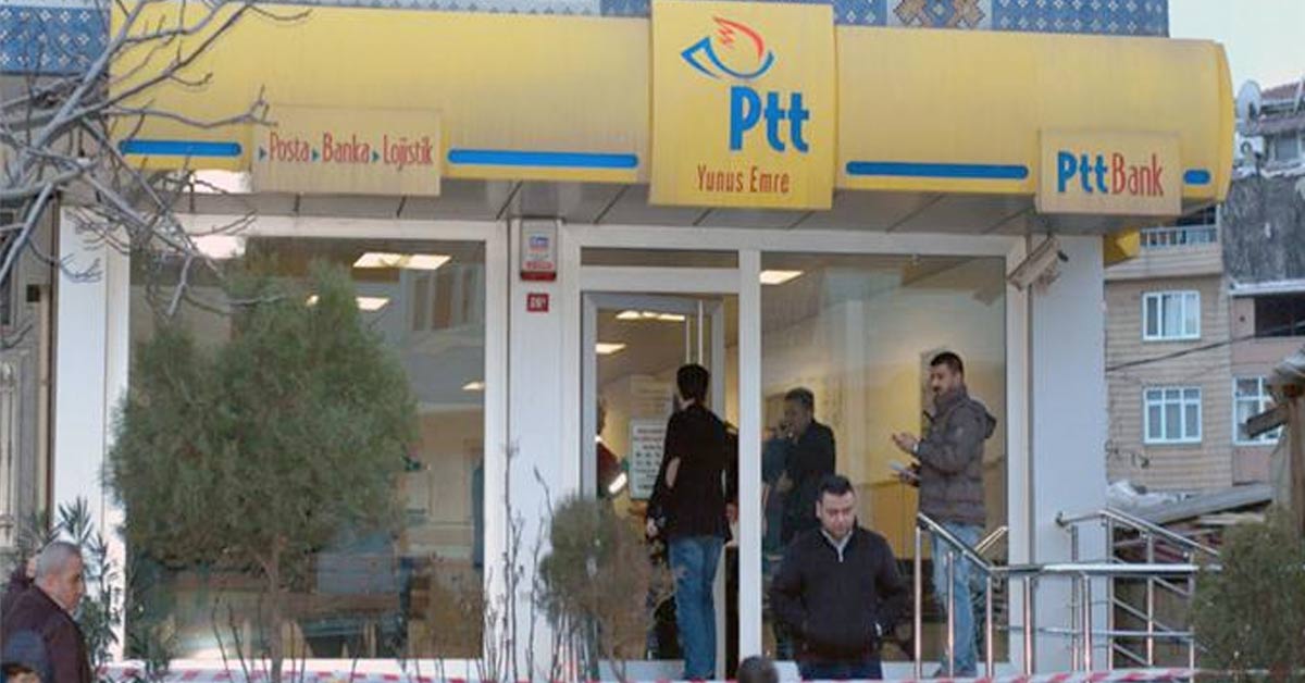 PTT Şanlıurfa şubelerini unutmadı!