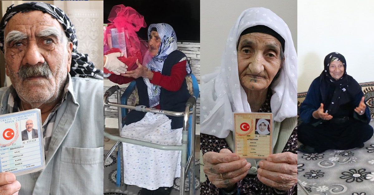 Şanlıurfa'da 100 Yaşına Girenlere Sürpriz 1 Şanlıurfa'da 100 Yaşında Girenlere Sürpriz Doğum Günü
