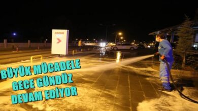 Photo of Eyyübiye Belediyesi Gece Gündüz Çalışıyor