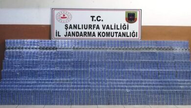 Photo of Şanlıurfa’da binlerce paket kaçak sigara ele geçirildi