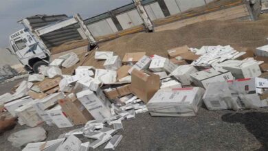 Ceylapınar da 37 bin paket kaçak sigara ele geçirildi