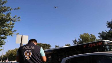 Drone tespit etti polis cezayı kesti