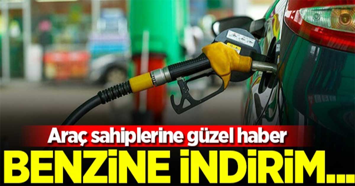 Benzine indirim 1 benzin