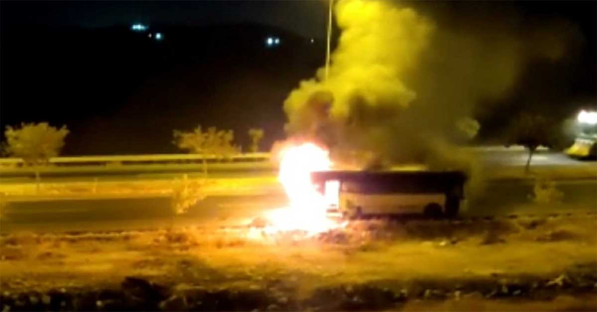 urfa da araçlar itfayeye yol vermedi