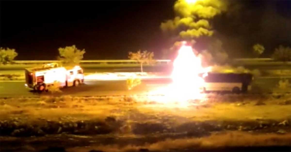 araçlar itfayeye yol vermedi