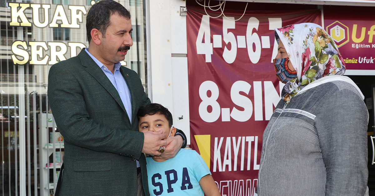 Başkan Baydilli Esnaflarla Buluştu 1 Karaköprü Belediye Başkanı Metin Baydilli