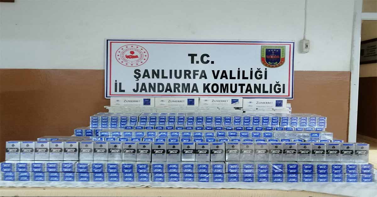 kaçak sigara yakalandı