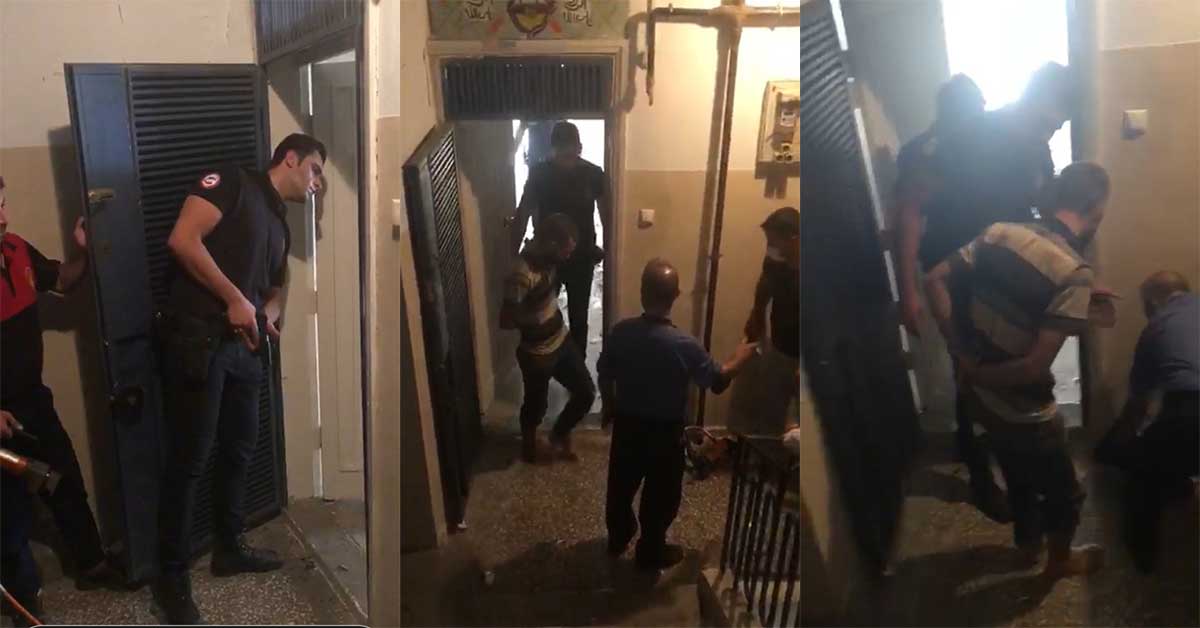 şanlıurfa kendi evini yaktı