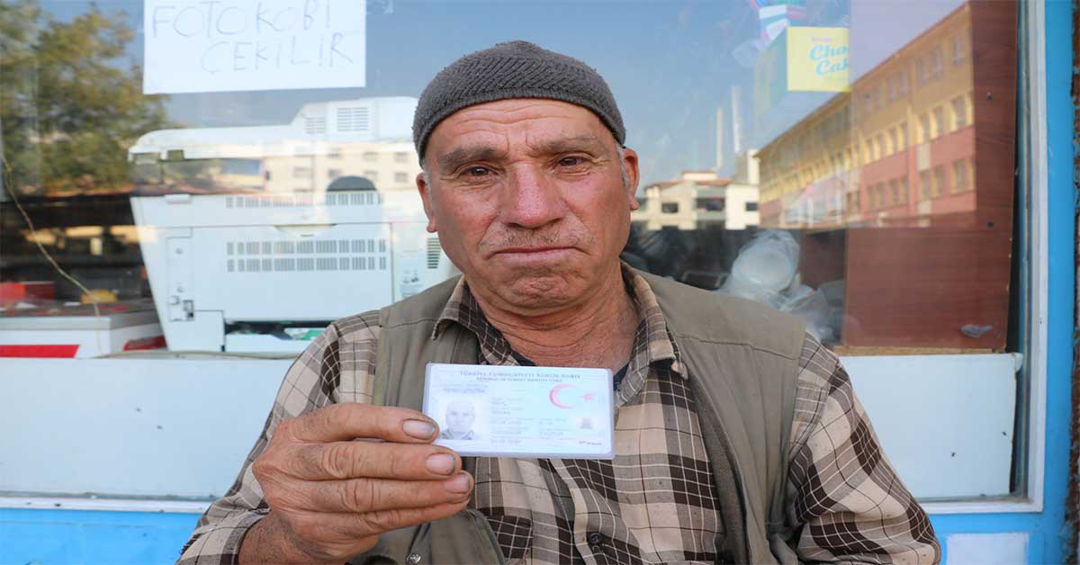 Urfa'lı 70 yıl sonra kimliğine kavuştu 1 urfali 70 yil sonra kimligine