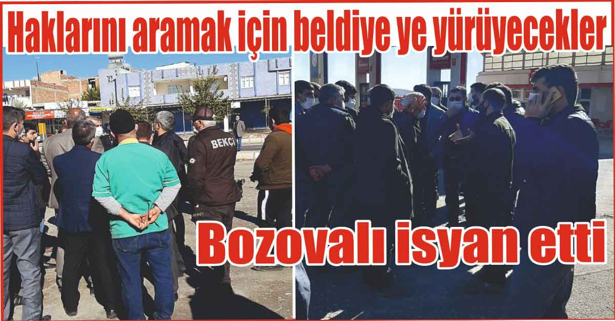 Urfa'da Haklarını aramak için belediye'ye yürüyecekler 1 Urfa'da Haklarını aramak için belediye'ye yürüyecekler