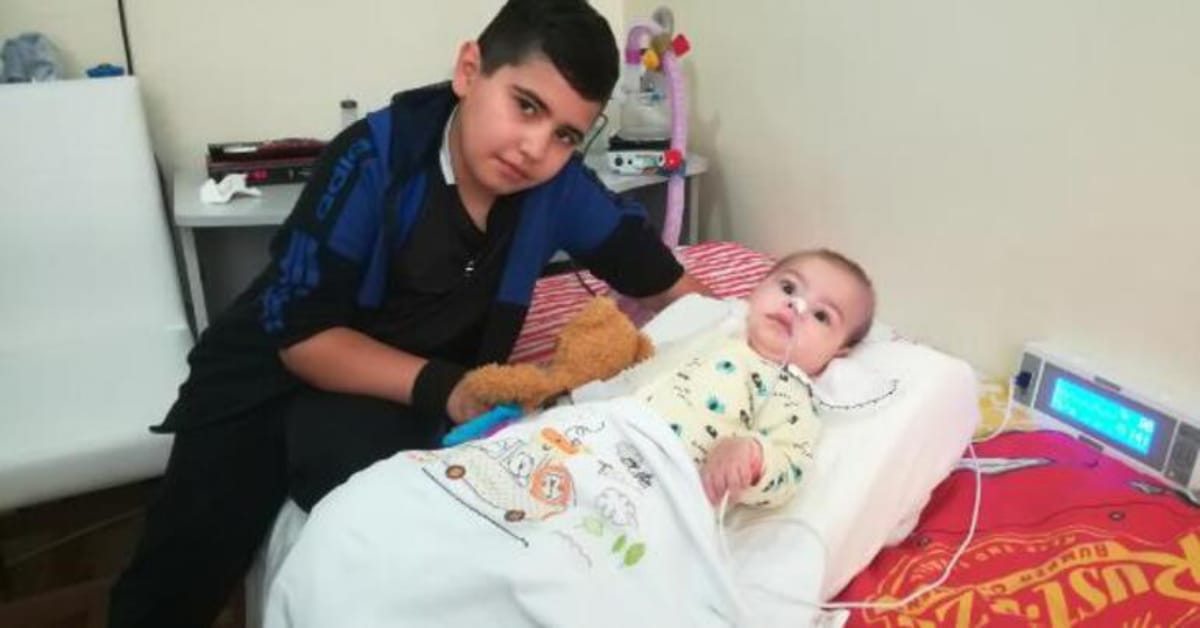 Sma hastası Enis Bebek yardım bekliyor 1 Sma hastası Enis Bebek yardım bekliyor