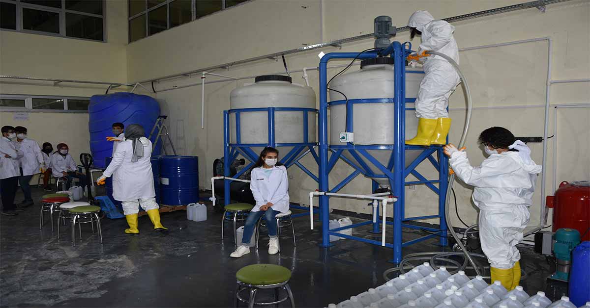 Urfa'da Fabrika gibi okul