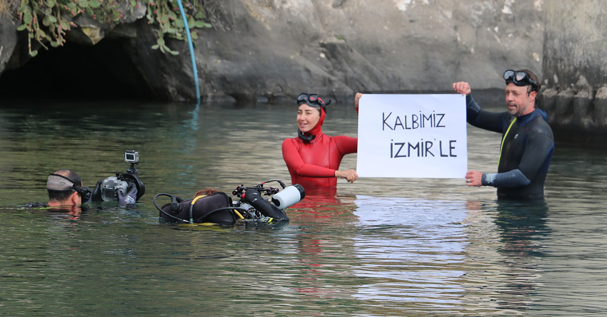 Dünya Dalış Rekortmeni, Nefesini Şanlıurfa'da Tuttu 1 Şanlıurfa Dalış