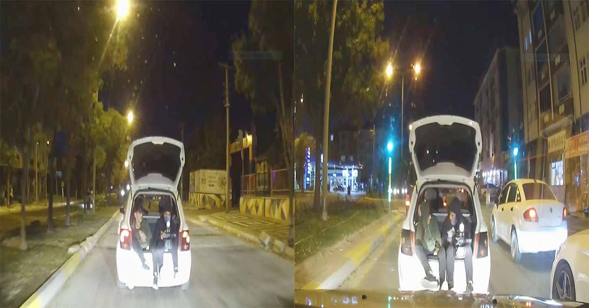 Otomobilin bagajında tehlikeli yolculuğ 1 tehlikeli yolculuğ