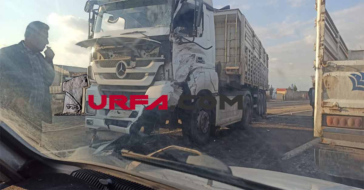 urfada tır kazası