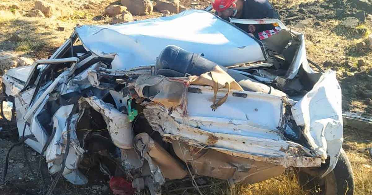 Urfa'da Araba Takla Attı! 2 Urfa Kaza