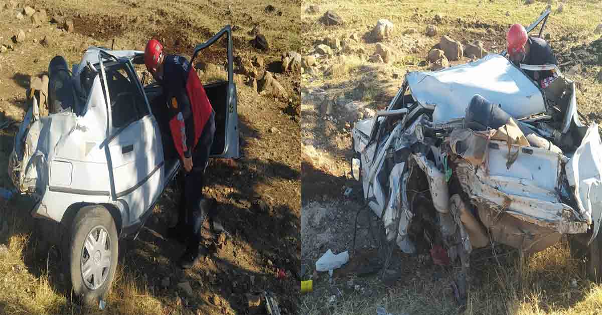 Urfa'da Kazada Yaralanan kardeşler kurtarılamadı