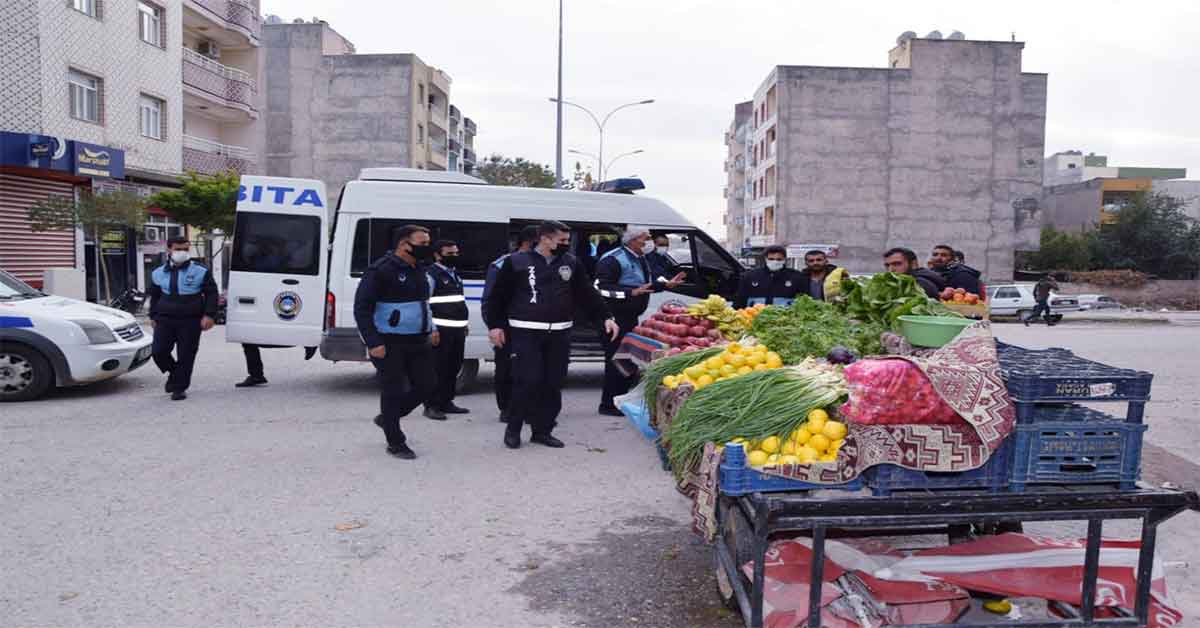 Viranşehir Belediyesinden pandemi denetimi 1 usulsuz viransehir