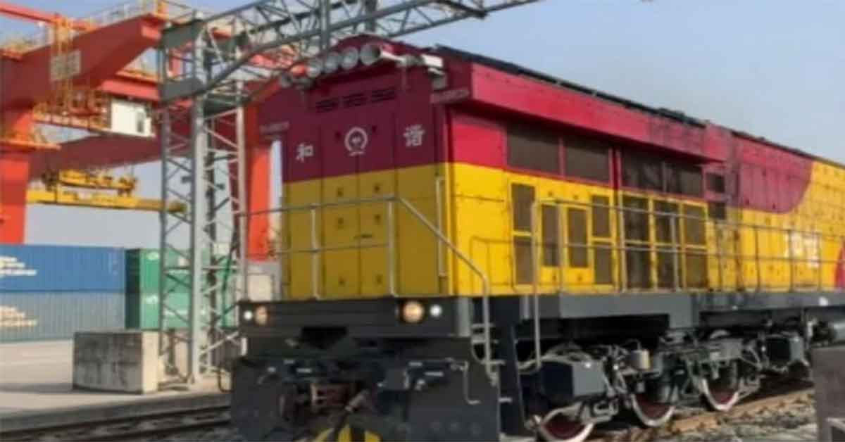 Türkiye'nin İhracat Treni için Çin'de tören