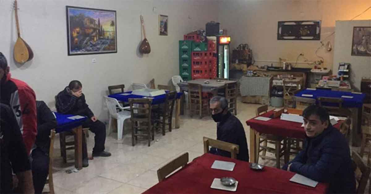 Mum ışığında kumara 100 bin lira ceza 1 Mum ışığında kumara 100 bin lira ceza