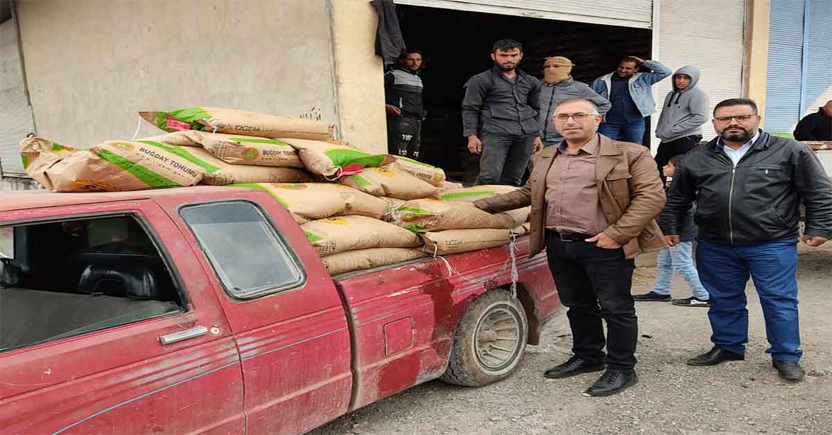 Suriyeli Çiftçilere Bedava tohumluk verildi 2 Suriyeli Çiftçilere Bedava tohumluk verildi