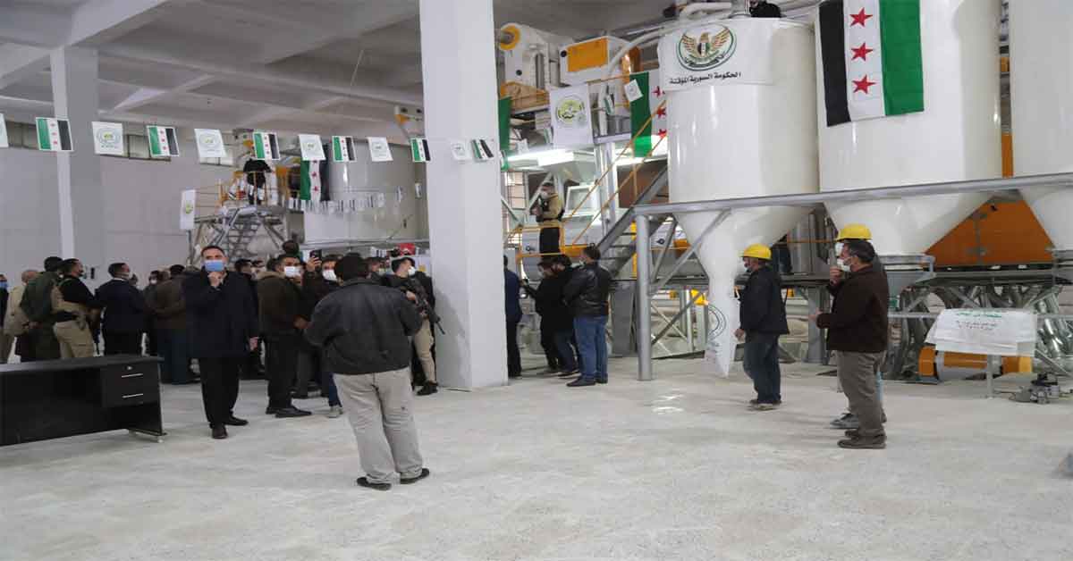 Suriye'de ilk "dijital" un fabrikası kuruldu